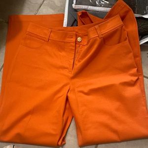 St. John collection orange pants